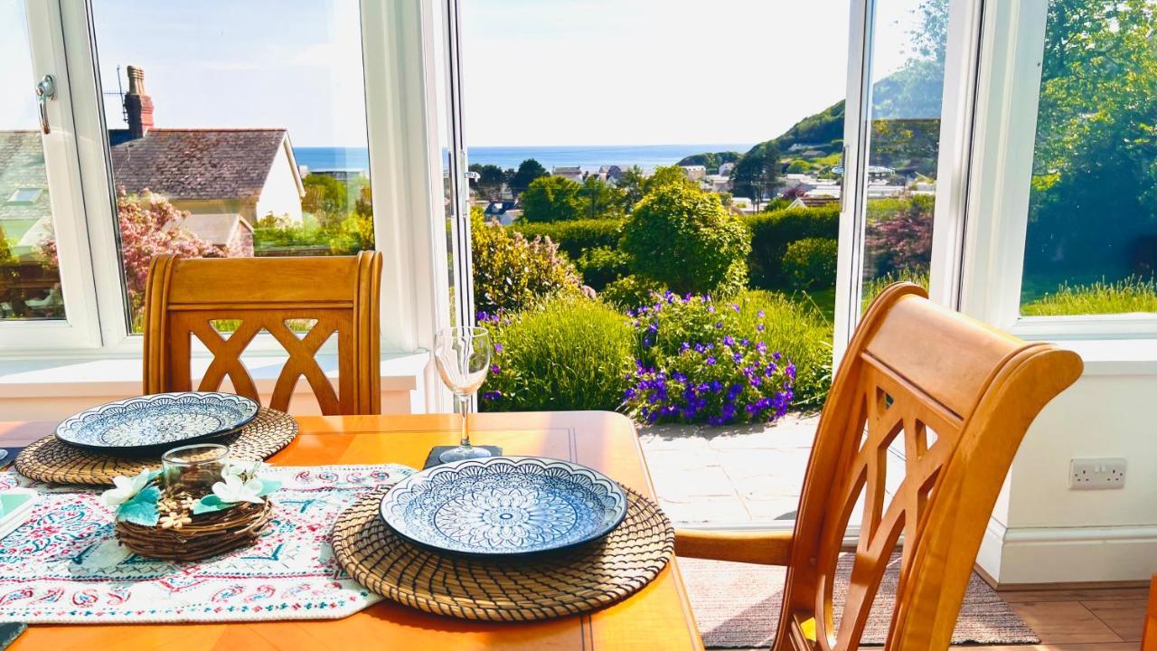 Gordy Hall -Sea Facing Welsh Cottage With Stunning Views Pendine Ngoại thất bức ảnh