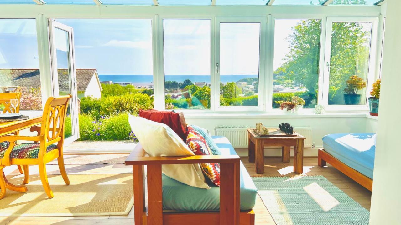 Gordy Hall -Sea Facing Welsh Cottage With Stunning Views Pendine Ngoại thất bức ảnh